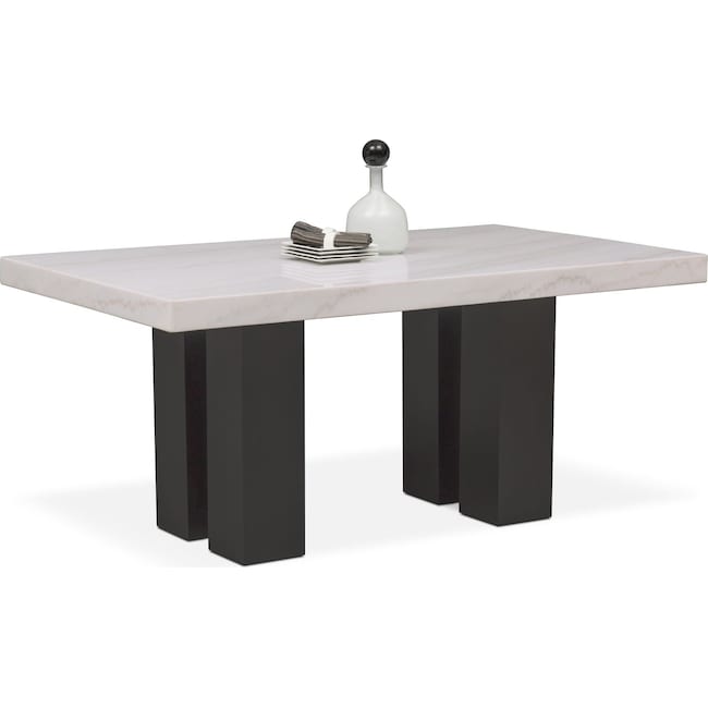 Artemis Marble Dining Table Value City Furniture And Mattresses