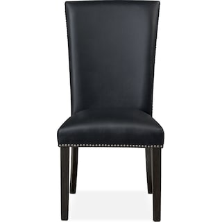 Dining Room Chairs Seating Value City Artemis Side Chair Black