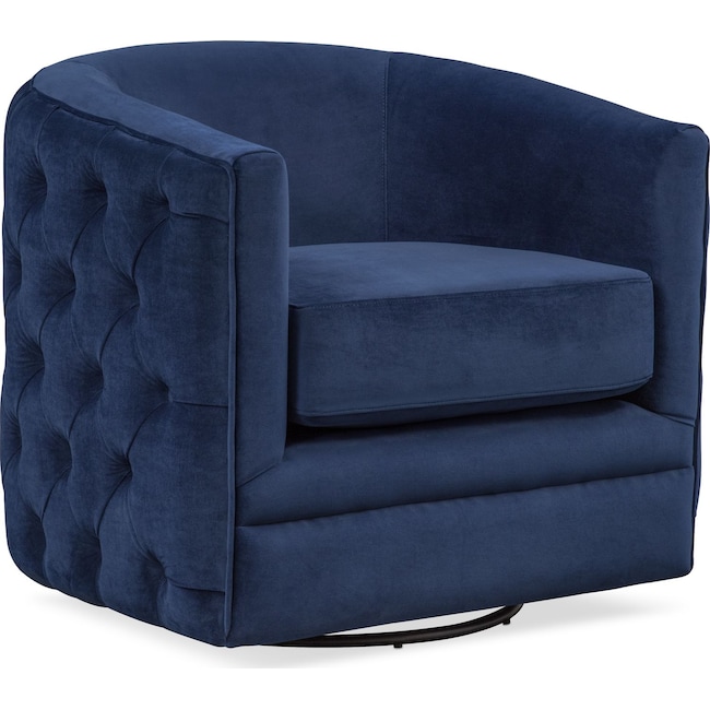 Chloe Swivel Chair Value City Furniture And Mattresses Living Room Furniture Chloe Swivel Chair