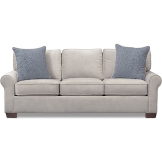 Sleeper Sofas Futons Living Room Seating Value City Blake Queen Sleeper Sofa