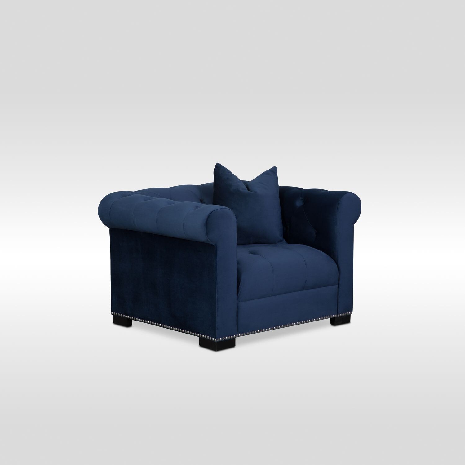 Couture Chair Indigo Value City Furniture And Mattresses Living Room Furniture Couture Chair Indigo