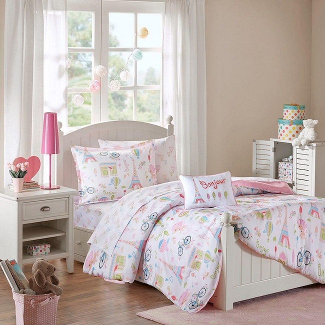 Accent and Occasional Furniture - Bonjour Full Bedding Set