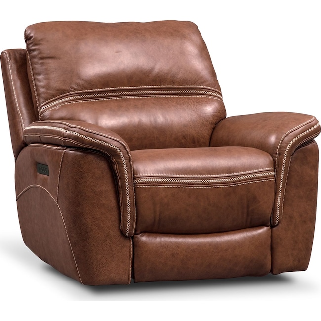 Living Room Furniture - Avanti Triple Power Recliner