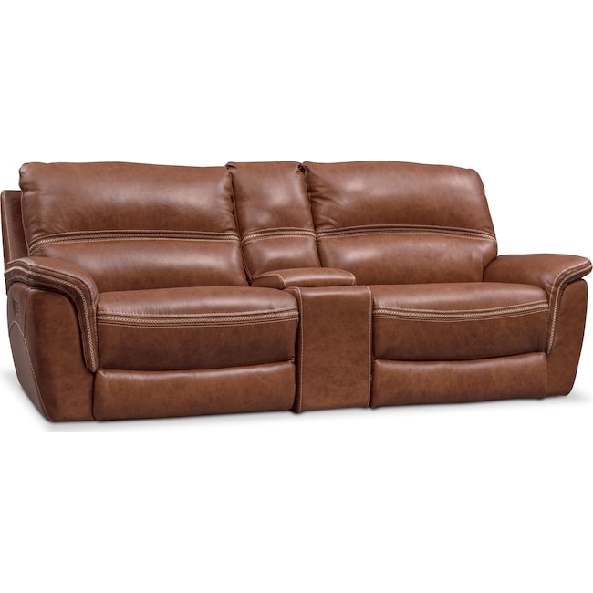 Living Room Furniture - Avanti 3-Piece Power Reclining Sofa