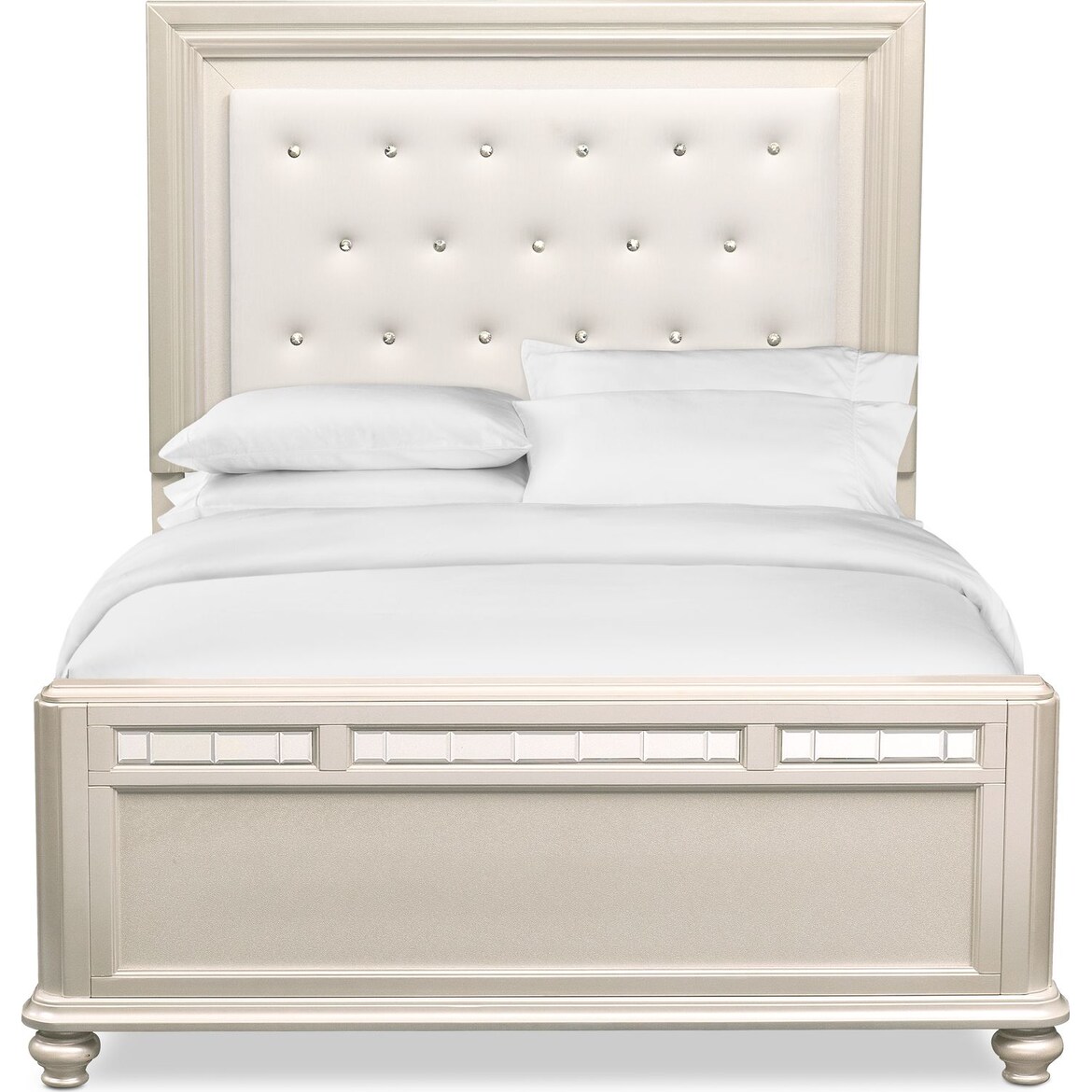 Sabrina Upholstered Bed Value City Furniture and Mattresses