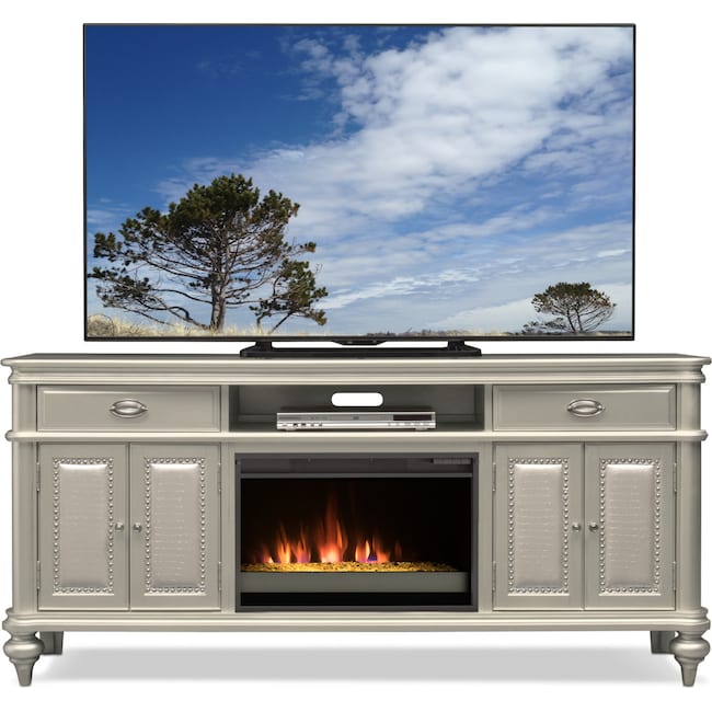 Entertainment Stands With Fireplaces