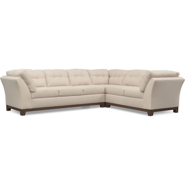 Living Room Furniture - Sebring 3-Piece Sectional with Sofa