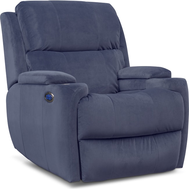 Living Room Furniture - Omega Triple-Power Recliner