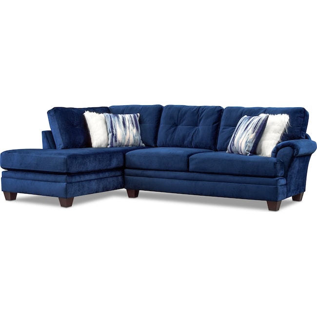 Living Room Furniture - Cordelle 2-Piece Sectional with Chaise