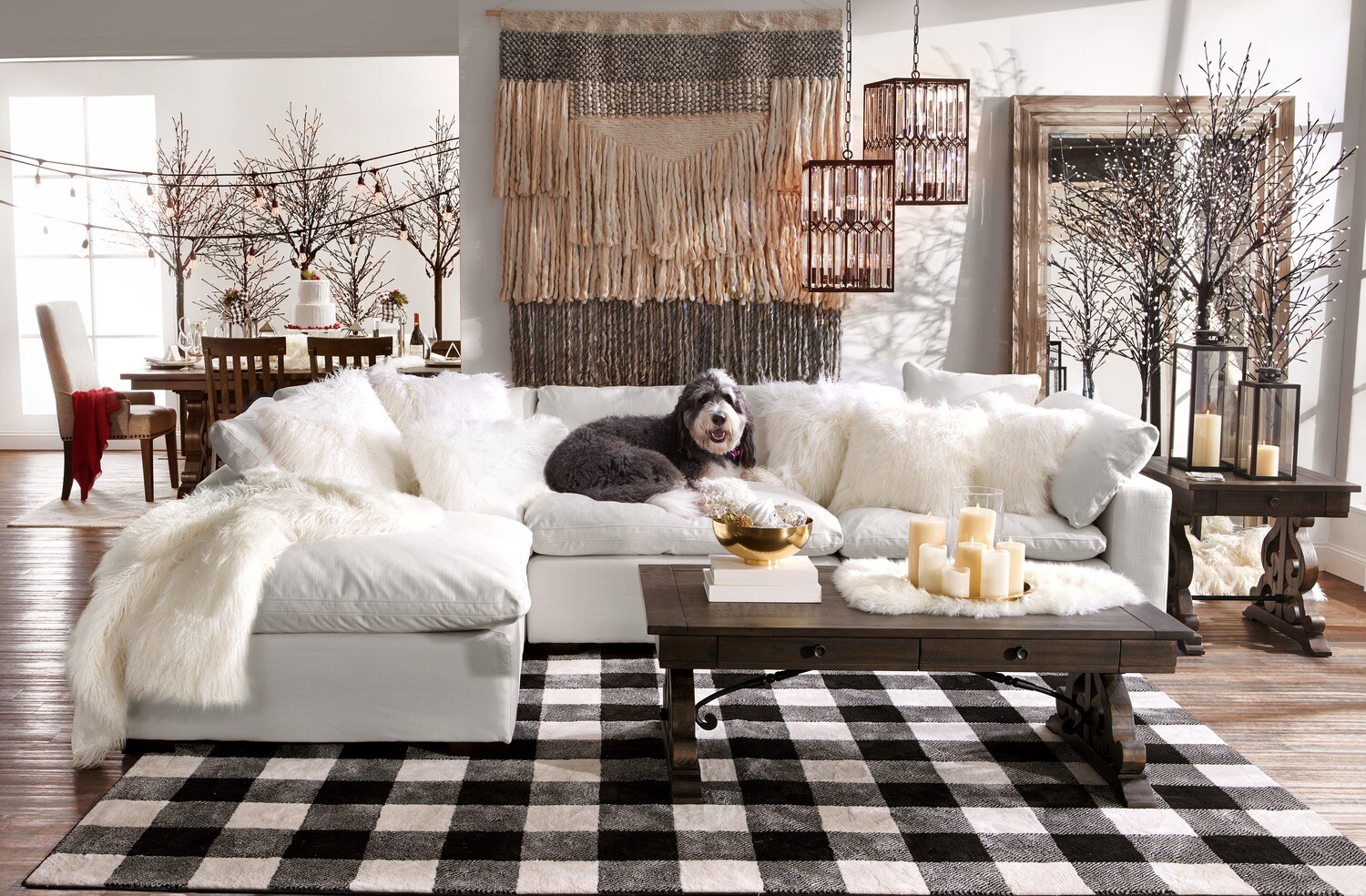 The Plush Sectional Collection - Anders Ivory Value City 