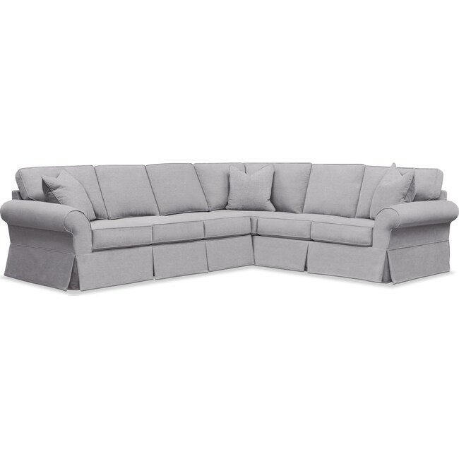 Living Room Furniture - Sawyer 2-Piece Large Slipcover Sectional