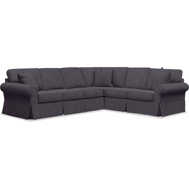 Living Room Furniture - Sawyer 2-Piece Large Slipcover Sectional