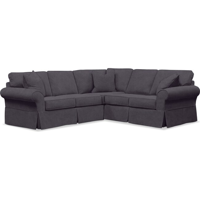 Living Room Furniture - Sawyer 2-Piece Small Slipcover Sectional