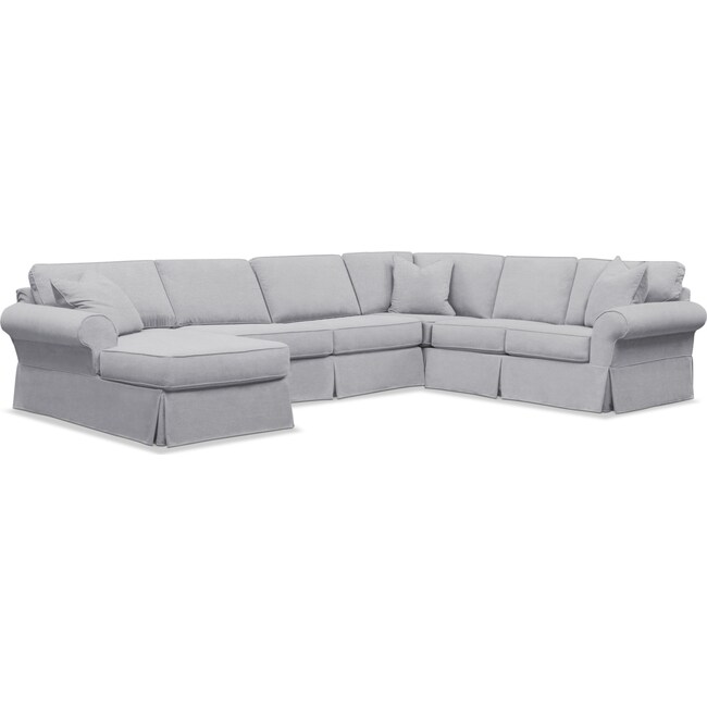 Living Room Furniture - Sawyer 3-Piece Slipcover Sectional with Chaise