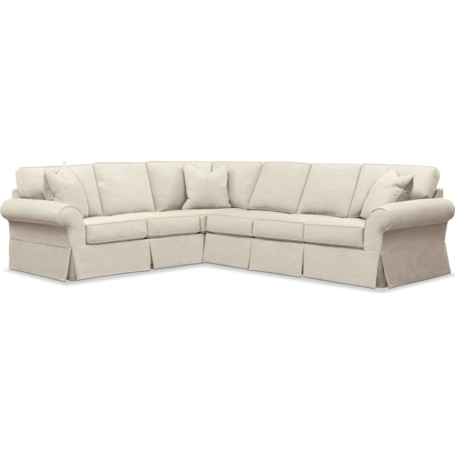 Living Room Furniture - Sawyer 2-Piece Large Slipcover Sectional