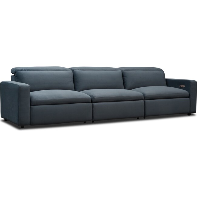 Living Room Furniture - Happy 3-Piece Dual Power Reclining Sofa