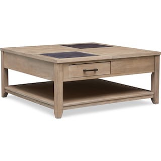 coffee tables table cocktail lift value living piper weathered gray