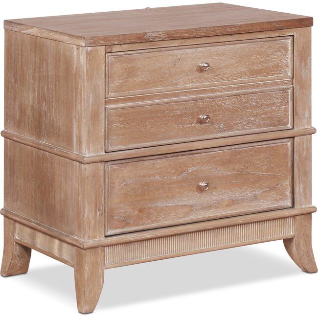 Bedroom Furniture - Hazel 2-Drawer Nightstand