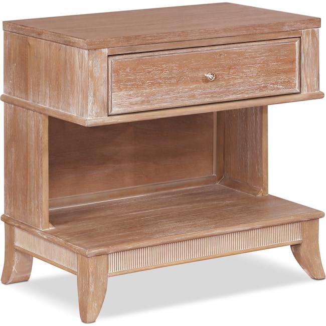 Bedroom Furniture - Hazel 1-Drawer Nightstand