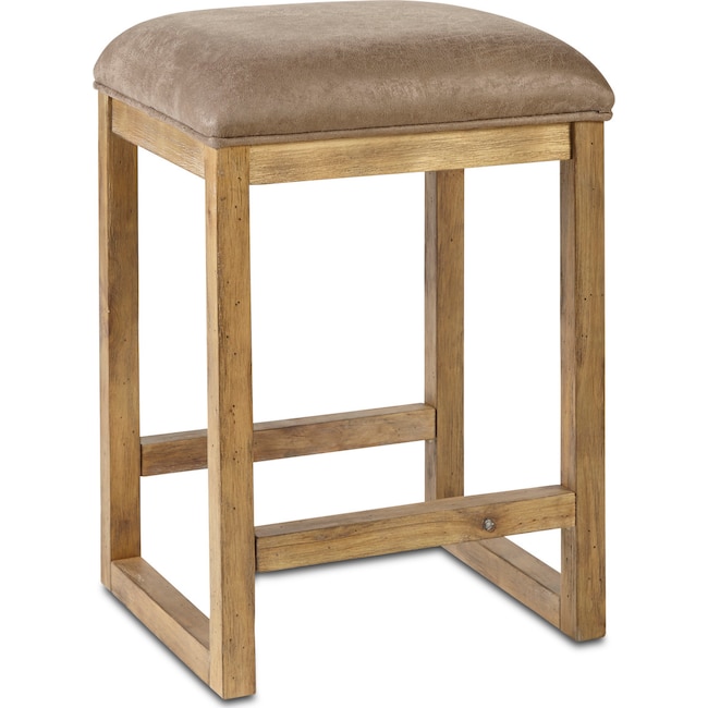 Accent and Occasional Furniture - Cameron Counter-Height Stool - Taupe