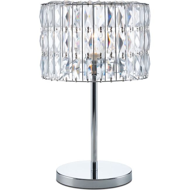 Home Accessories - Glam Table Lamp - Crystal