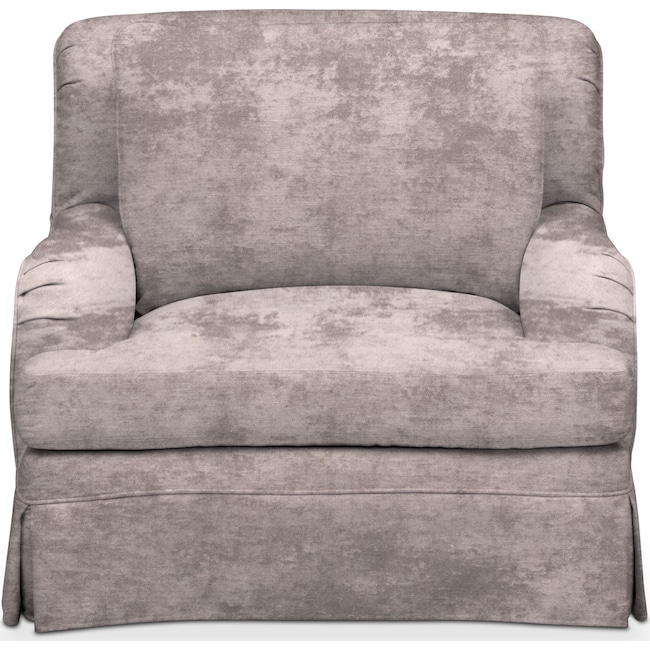 Living Room Furniture - Campbell Comfort Chair - Cement