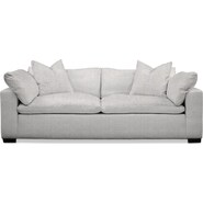 Plush Sofa - Gray