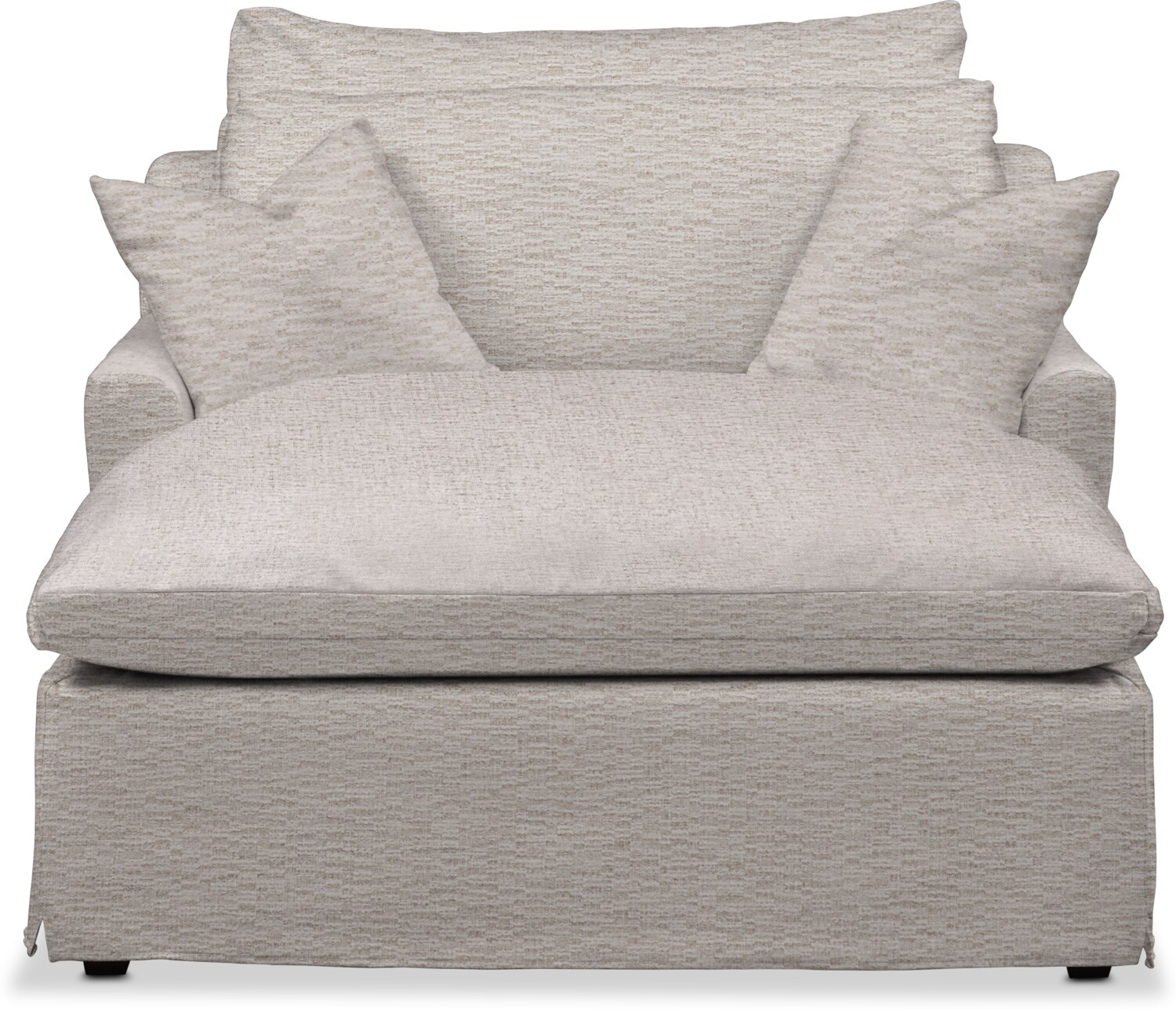 plush chaise