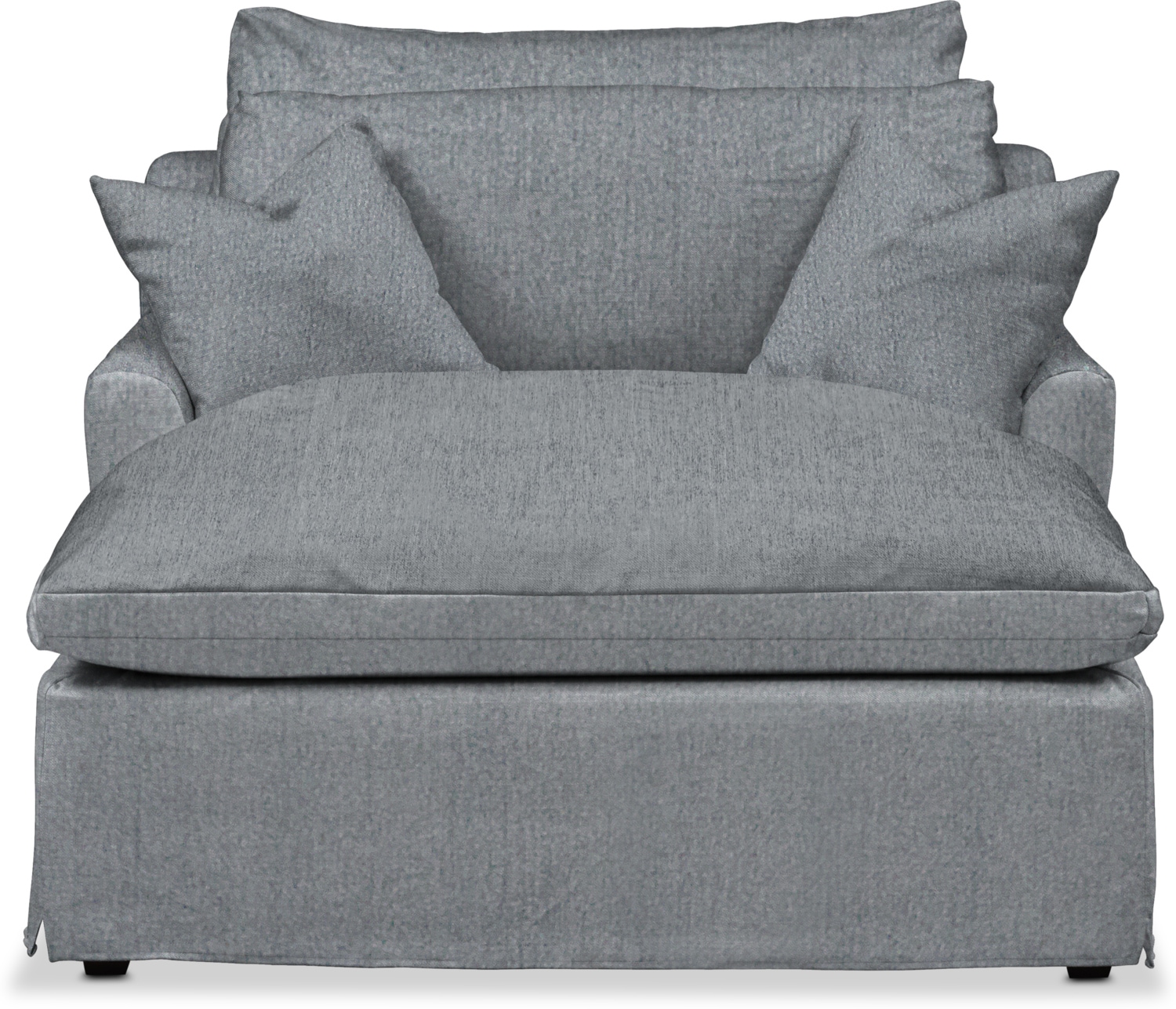 plush chaise