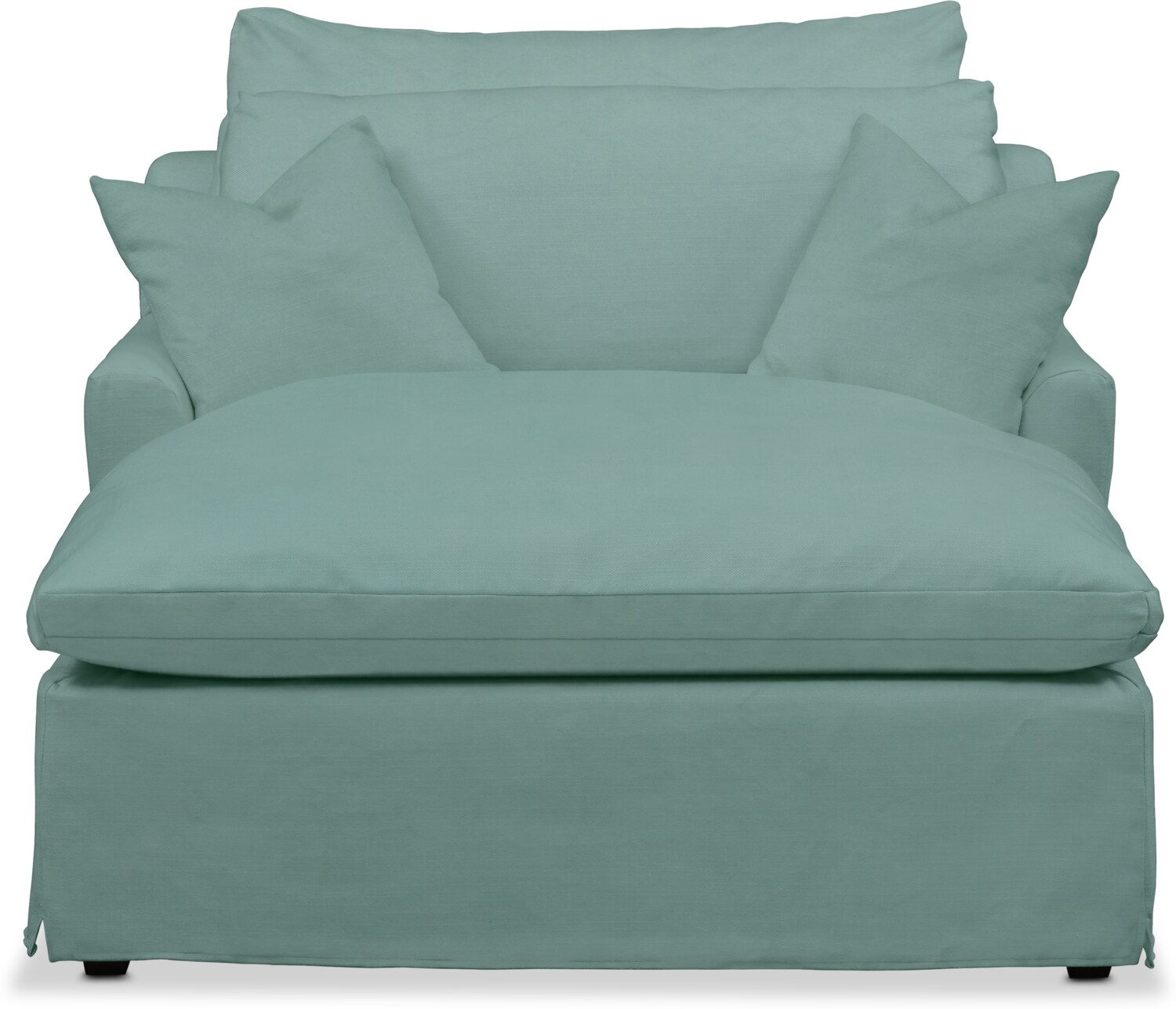 plush chaise