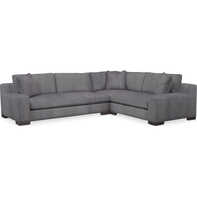 Living Room Furniture - Ethan 2-Piece Large Sectional