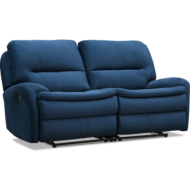 Living Room Furniture - Cruiser 2-Piece Manual Reclining Loveseat - Ink