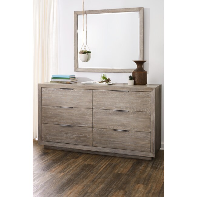 Zen Dresser And Mirror Value City Furniture And Mattresses