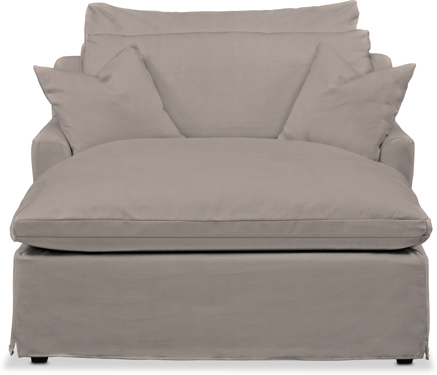 plush chaise