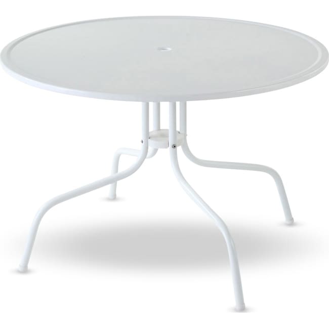 Outdoor Furniture - Kona Outdoor Bistro Table - White