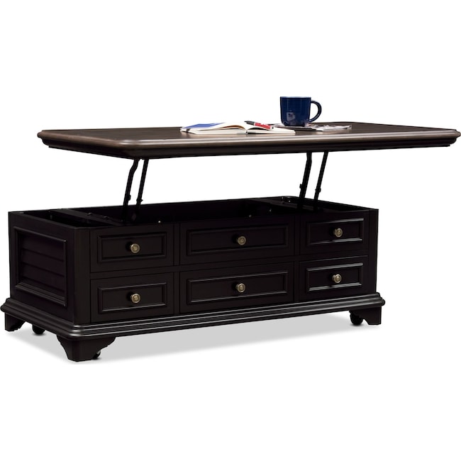 Charleston Lift Top Coffee Table Value City Furniture And Mattresses