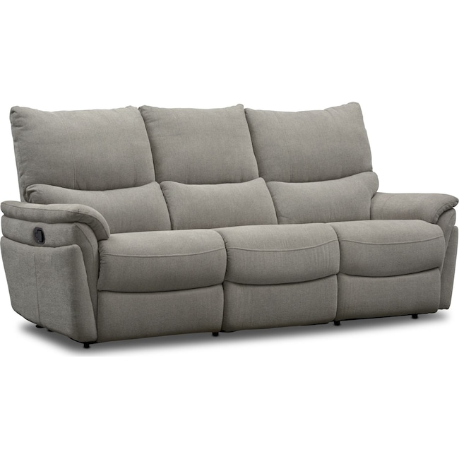 Living Room Furniture - Maddox Manual Reclining 2-Piece Sofa