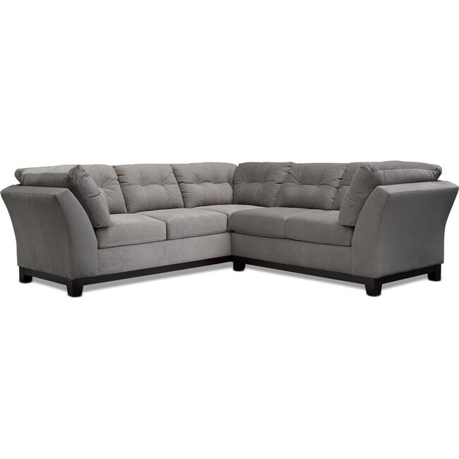 Living Room Furniture - Sebring 2-Piece Small Sectional