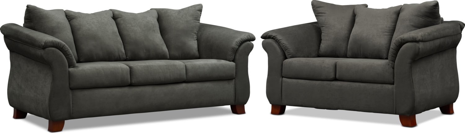 Adrian Sofa And Loveseat Set