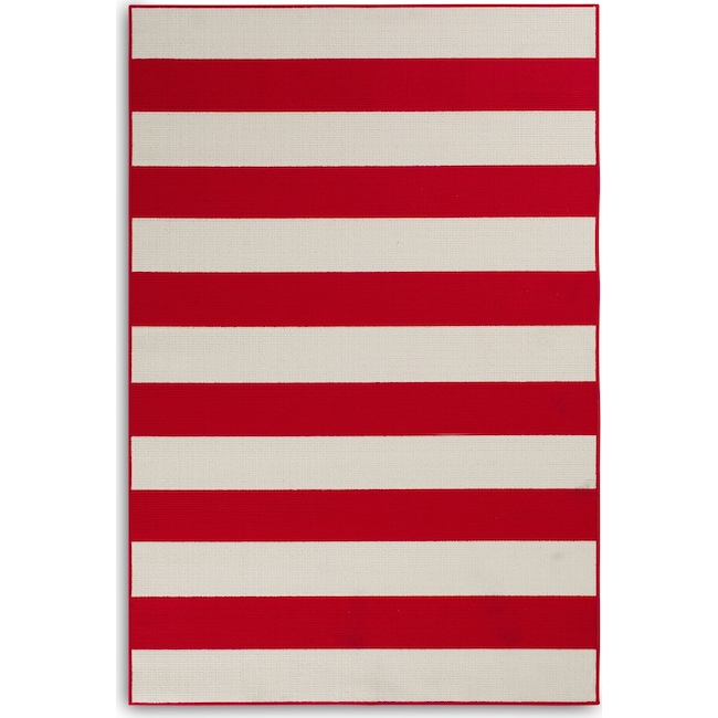Outdoor Furniture - Awning Indoor/Outdoor Rug - Red