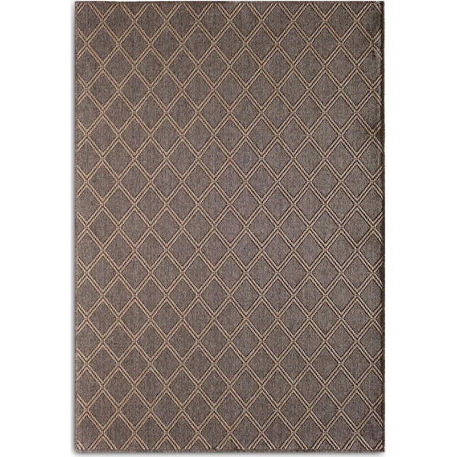 Outdoor Furniture - Diamond Indoor/Outdoor Rug - Gray
