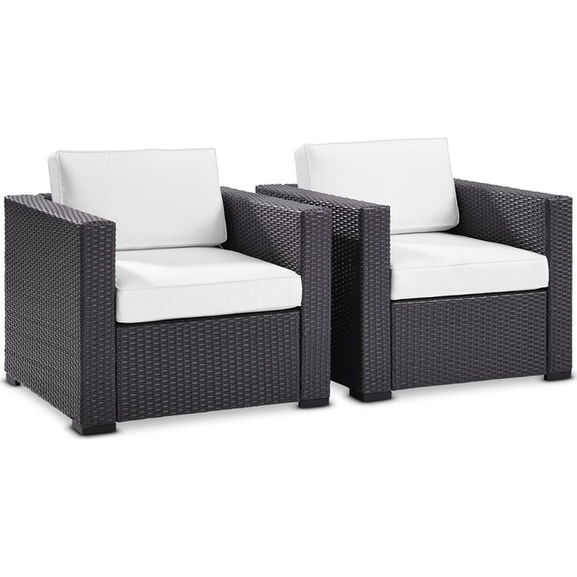 Outdoor Furniture - Isla Set of 2 Outdoor Chairs