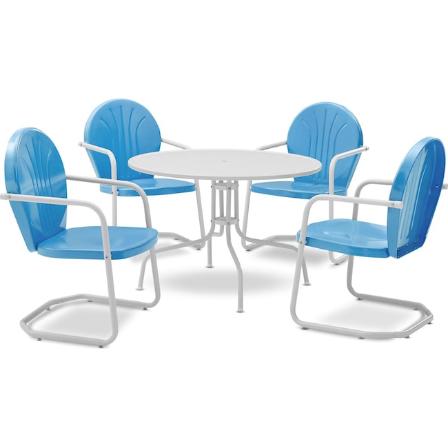 Outdoor Furniture - Kona 5-Piece Outdoor Dining Set