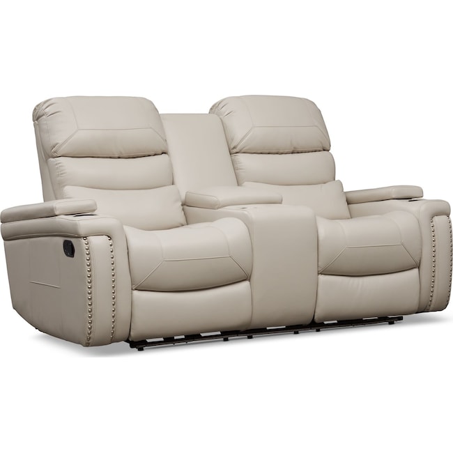 Living Room Furniture - Jackson Manual Reclining Loveseat