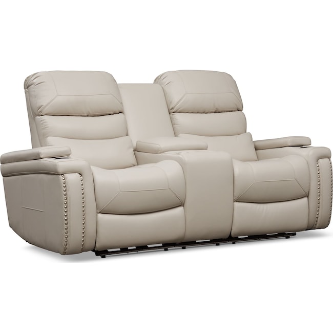 Living Room Furniture - Jackson Triple-Power Reclining Loveseat