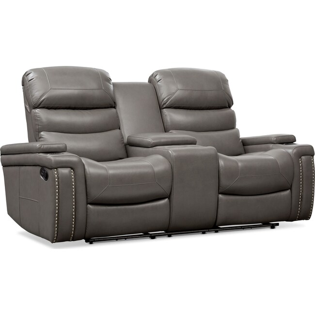 Living Room Furniture - Jackson Manual Reclining Loveseat