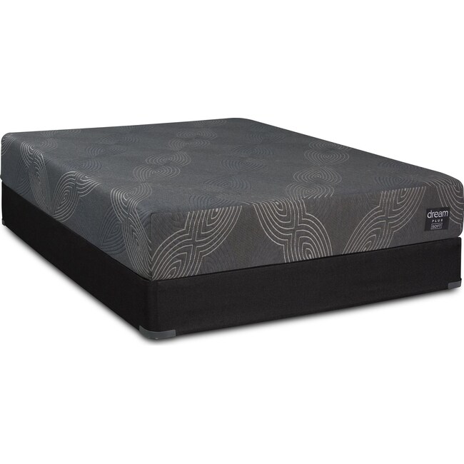 Mattresses and Bedding - Dream-In-A-Box Plus Soft Queen Mattress and Low-Profile Split Foundation