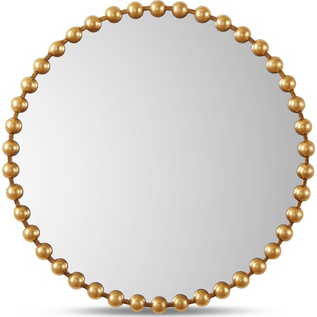 Home Accessories - Gold Button Wall Mirror