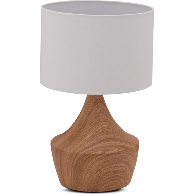 Home Accessories - Wood Table Lamp - Natural