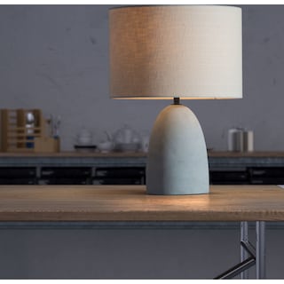 Accent Lighting Floor Table Lamps Value City Tap To Change Concrete Table Lamp